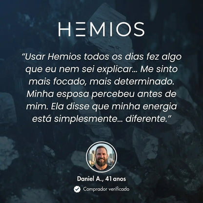 Pulseira de Hematita - Hemios
